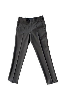 Pantalon de costume gris anthracite avant