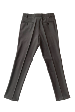 Pantalon de costume gris anthracite arrière