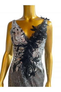 Robe Andromède buste de la marque Jennifer Cashera à louer