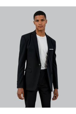 Veste de costume noir XL de seconde main à louer