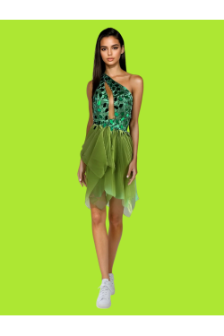 Robe Miroir verte de la marque Jennifer Cashera à louer