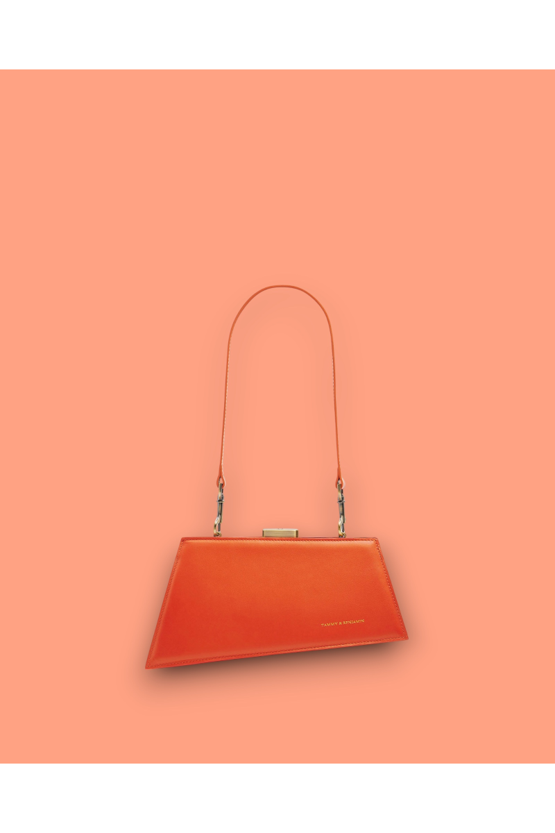Sac Jay orange Tammy & Benjamin à louer sur OŪ La mode qu'on loue