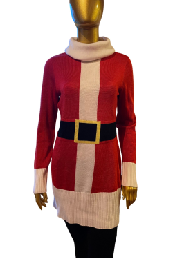 Pull de Noël long à louer pour soirée festive