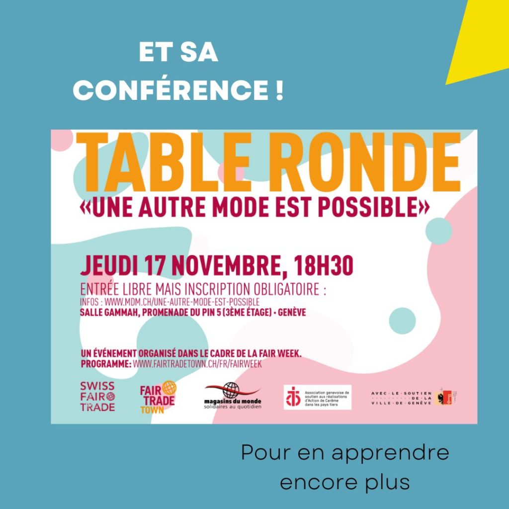 Table Ronde Fair Week Genève pour une consommation durable