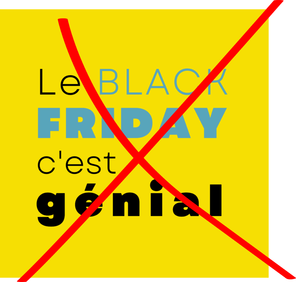 OU La mode qu'on loue dit non au Black Friday