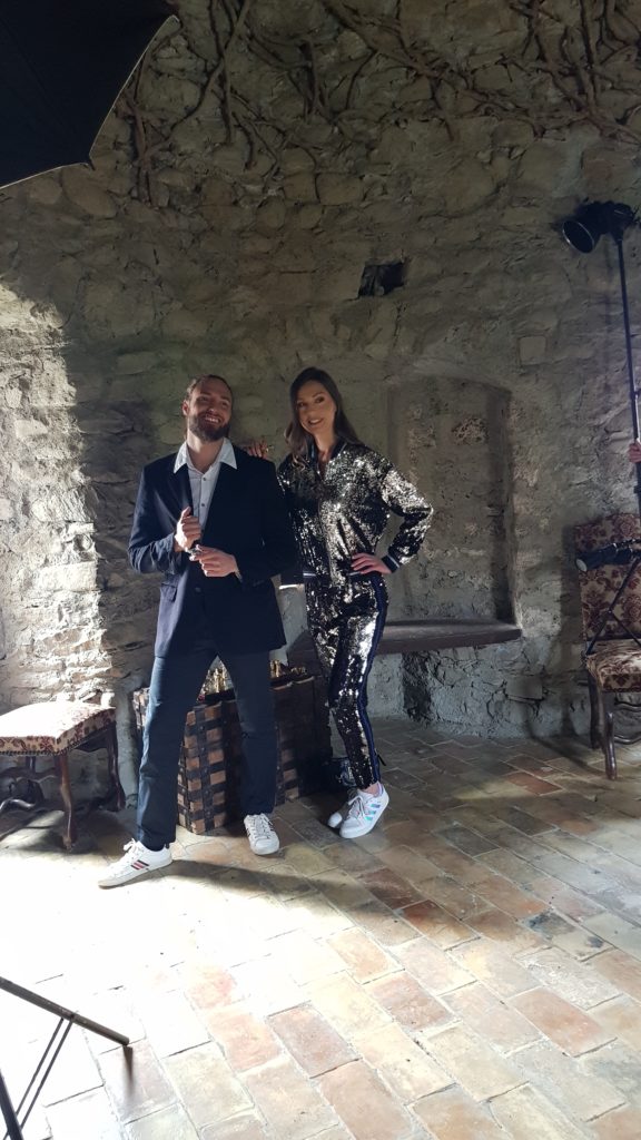 Présentation de Anthéa Buttner, Miss Jura et François Daves, 2ème Dauphin Mister Suisse Francophone