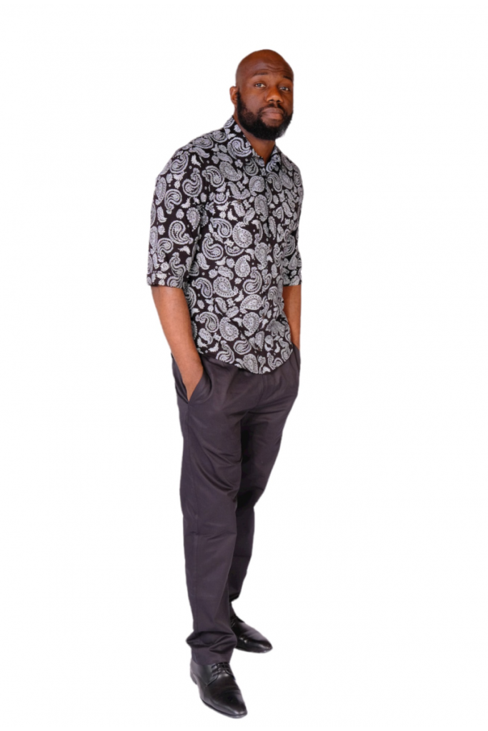 CHEMISE KHUNA 3/4 UNISEXE - Palasaña : 100% Coton Pima 