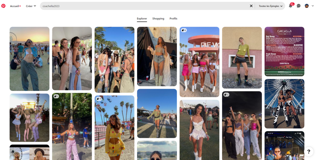 Coachella - looks sur Pinterest