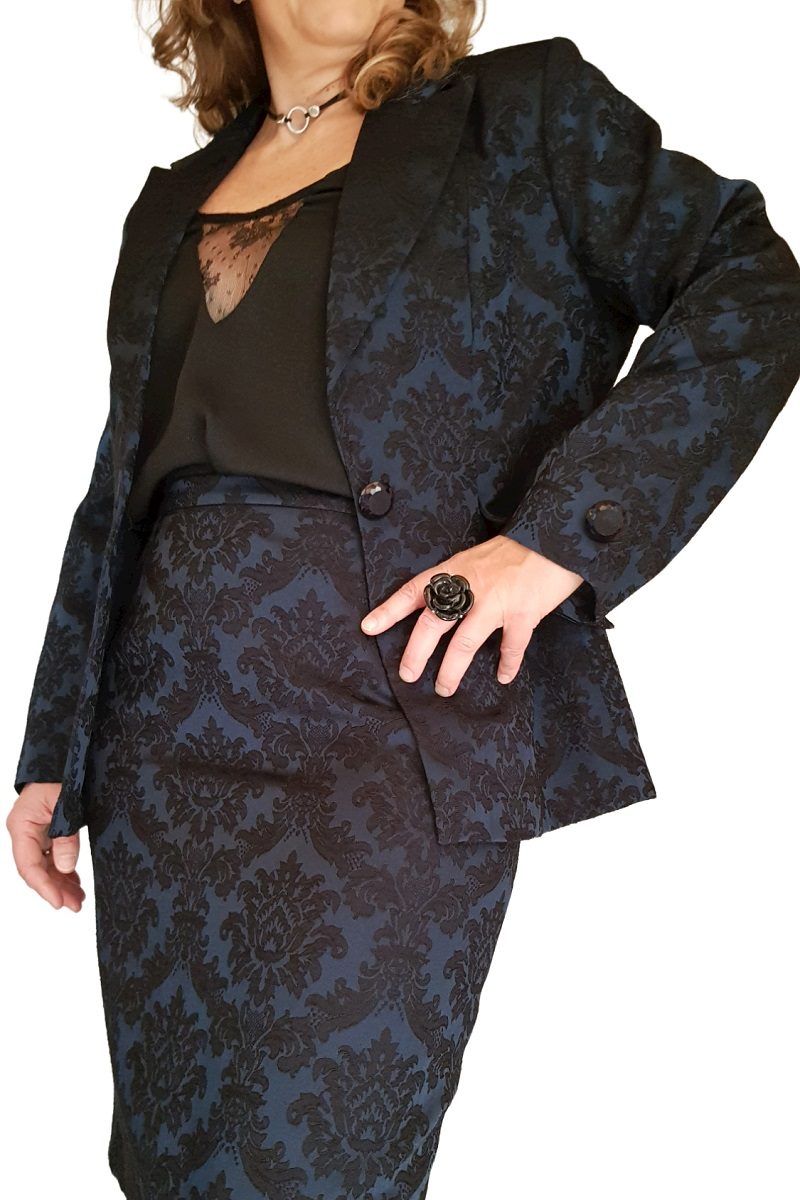 tenue de bureau femmes costume royal