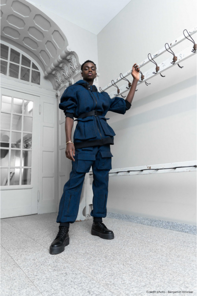 Veste Vercrora unisexe bleue ziliox
