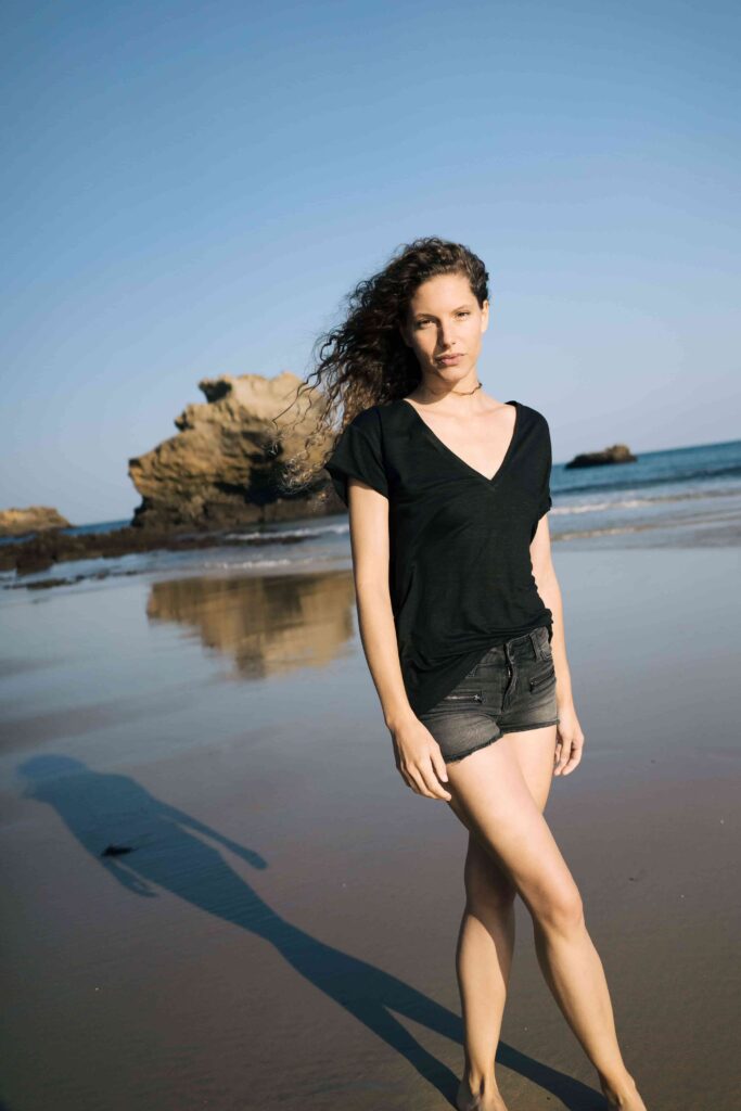 t-shirt substance biarritz, mode femme, location de vêtements, mode responsable